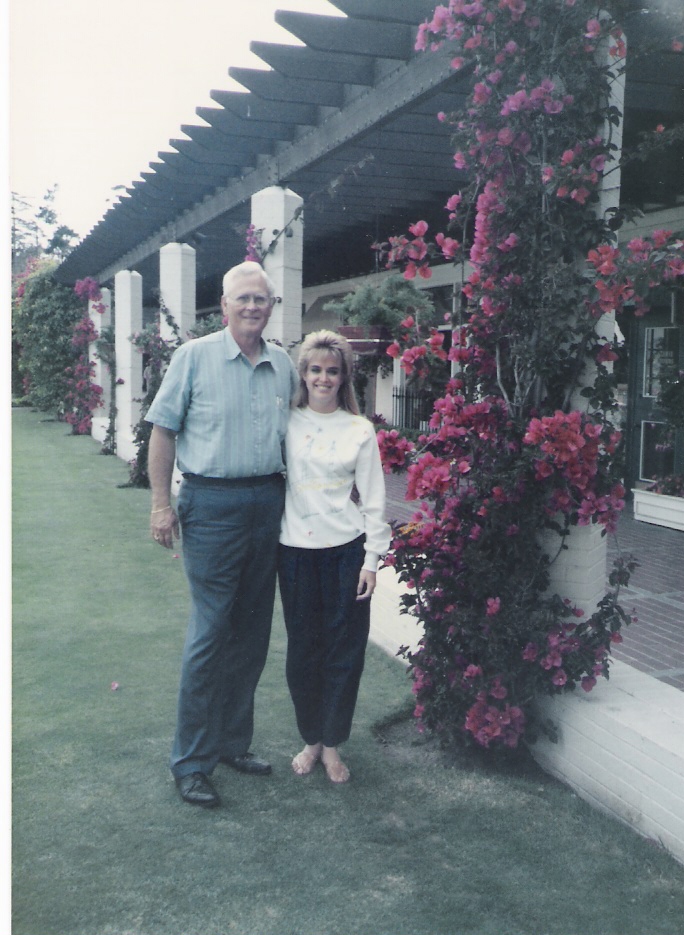 Ray & Lisa - Pebble Beach, CA - 1987